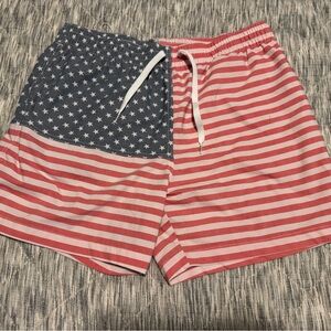 Chubbies American Flag Swim Trunks